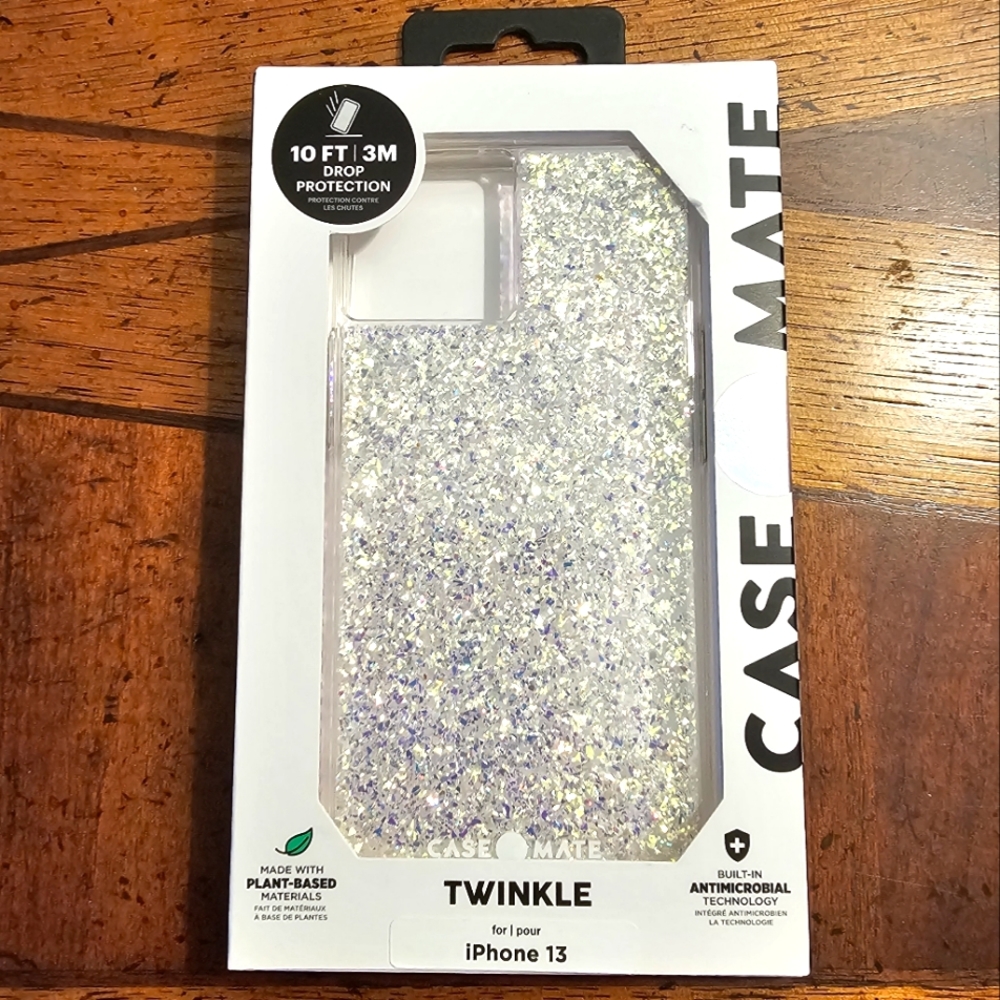 NWT-Case Mate-Cell Phone Case-Twinkle-iPhone 13